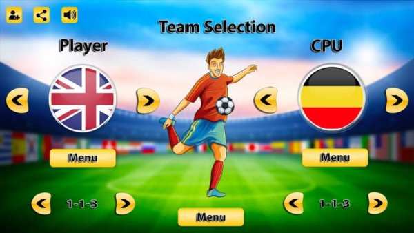 Mini Football Game स्क्रीनशॉट 2