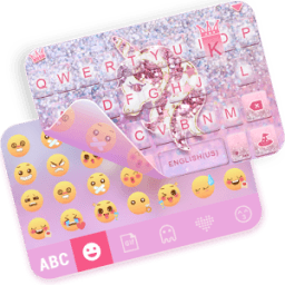 Glitter Unicorn iKeyboardTheme icon