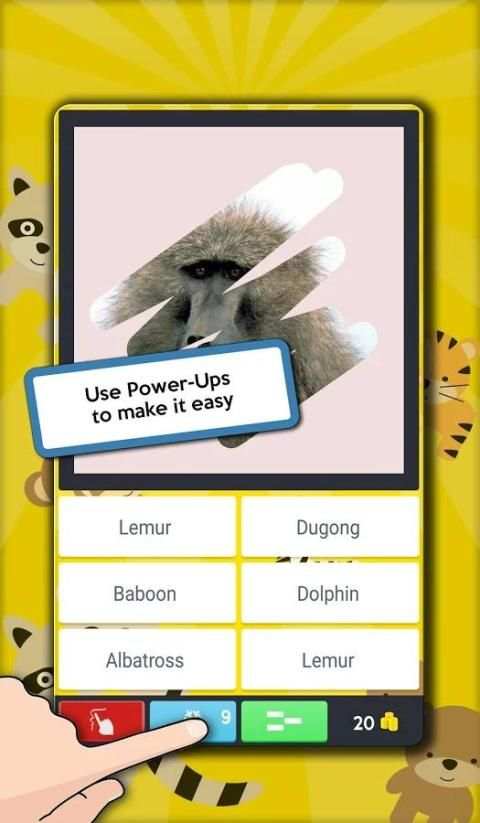 Scratch Animal Quiz. Guess screenshot 3