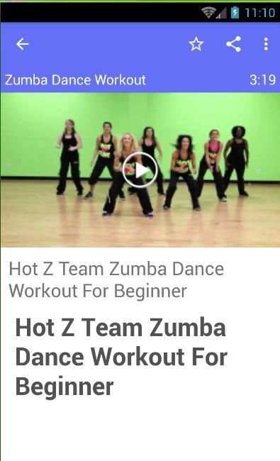 Zumba Dance Workout screenshot 4