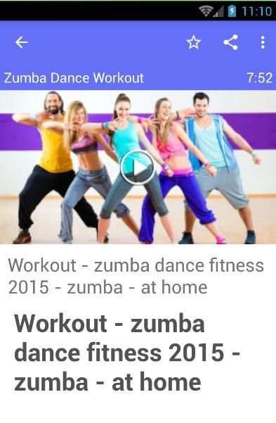 Zumba Dance Workout screenshot 2