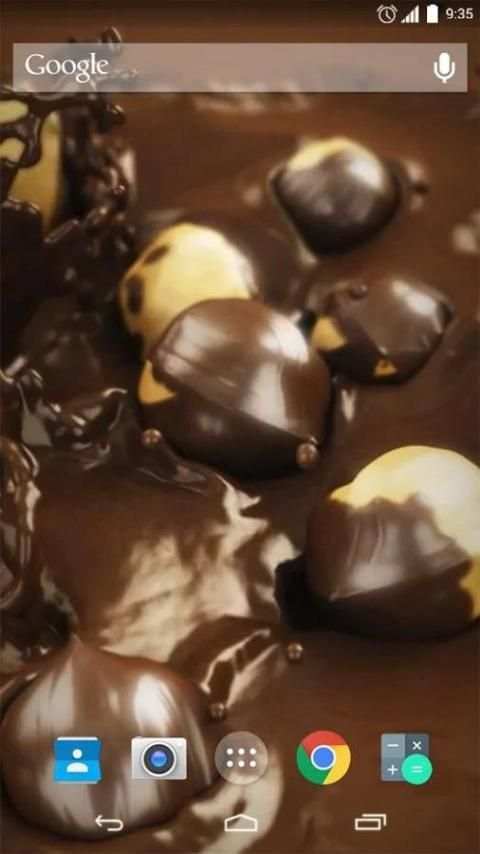 Tasty Chocolate HD Live Wp screenshot 1