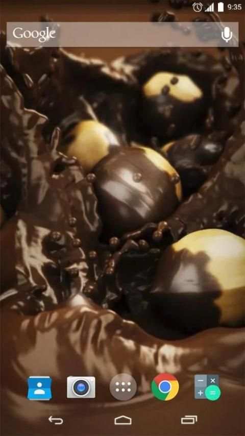 Tasty Chocolate HD Live Wp screenshot 2