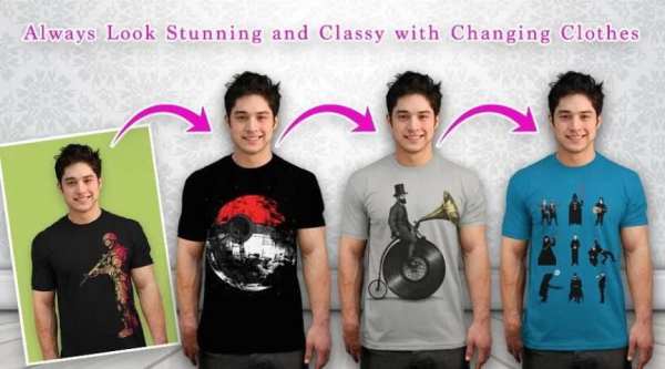 Man Photo Dress up 1 تصوير الشاشة