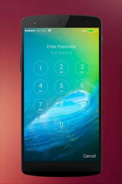 Theme for Iphone Launcher Fake screenshot 1