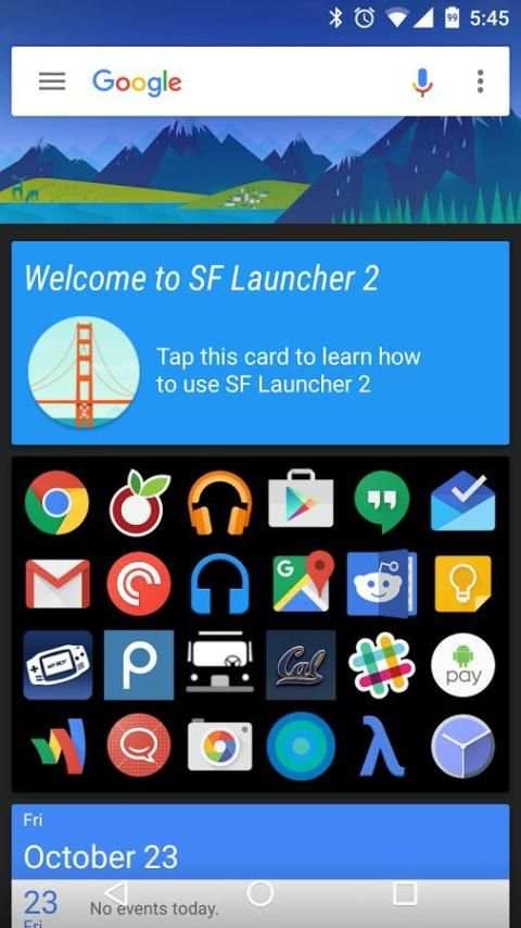 SF Launcher 2 स्क्रीनशॉट 4