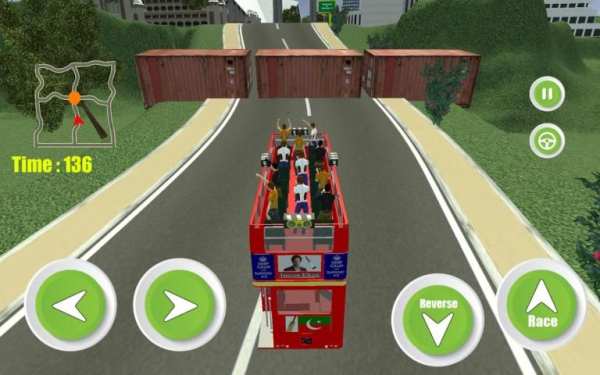 PK Imran Khan Ehtesab Bus Sim screenshot 4