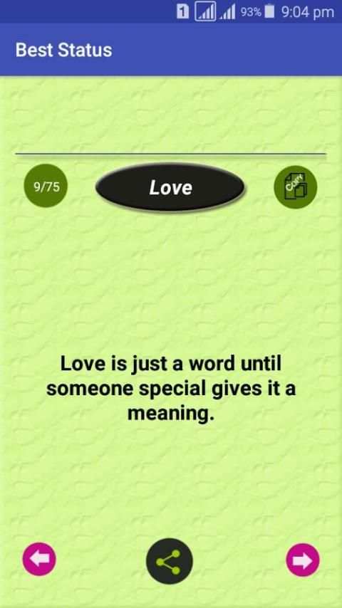 Best Status for whatsapp screenshot 2