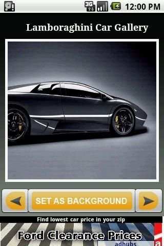 Lamborghini Car Wallpaper screenshot 2