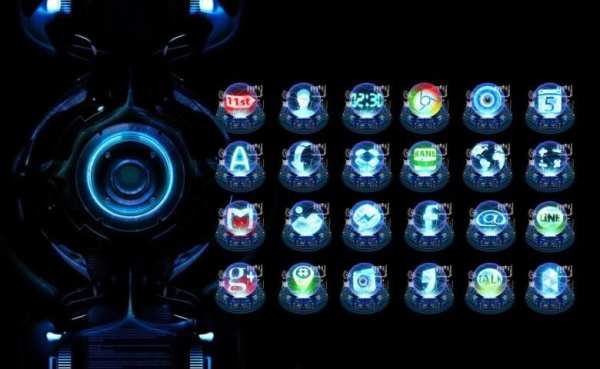 Hologram Launcher theme screenshot 6