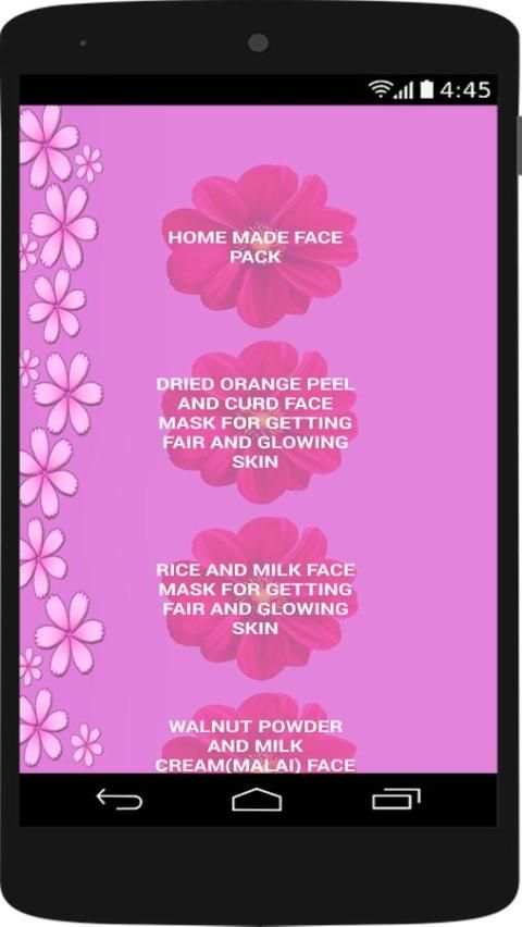 HomeMade FaceMask 7 تصوير الشاشة