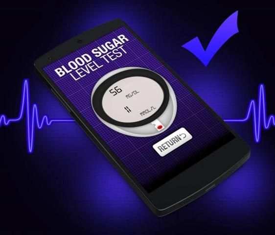 Blood Sugar Test Checker Prank 1 تصوير الشاشة