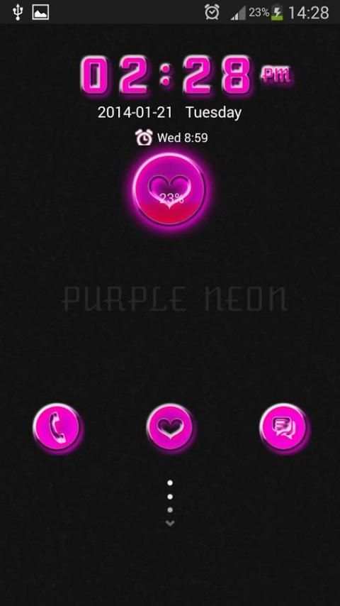 GO Locker Purple Neon screenshot 4