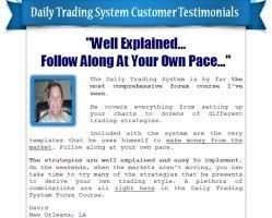 Forex Daily Trading System скриншот 1