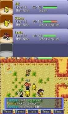Pokemon Mystery Dungeon - Red Rescue Team screenshot 1