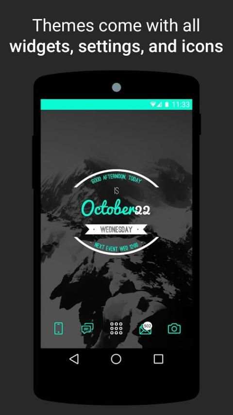 Themer: Launcher, HD обои скриншот 6