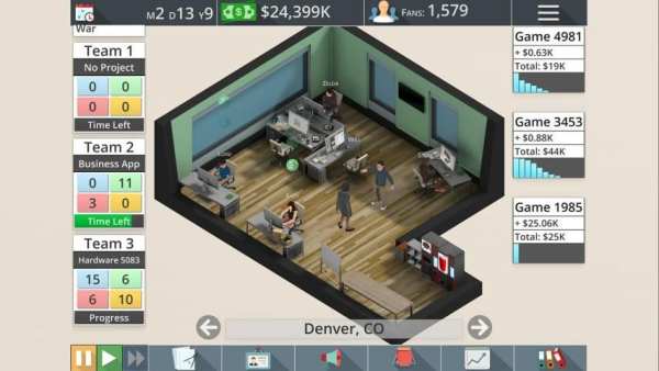Game Studio Tycoon 3 Lite screenshot 1