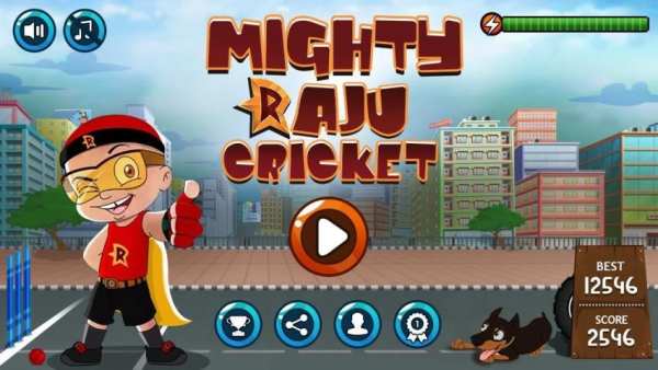 Mighty Raju Cricket 6 تصوير الشاشة
