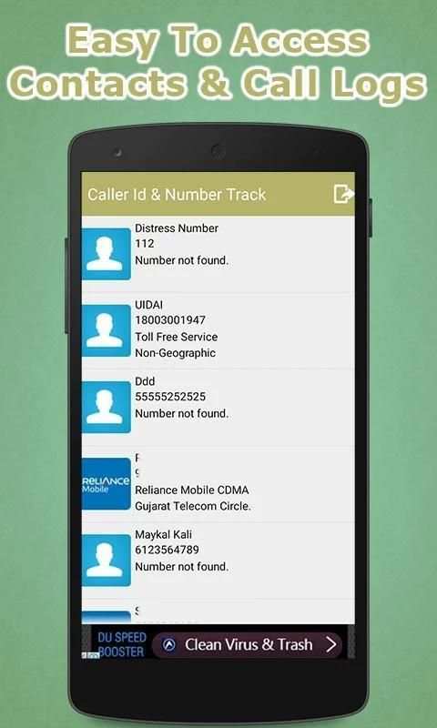 Caller ID Mobile Number Track 2 تصوير الشاشة