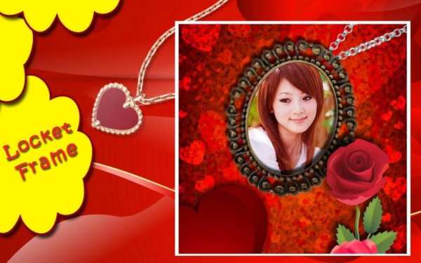 Beautiful Locket Photo Frames स्क्रीनशॉट 1