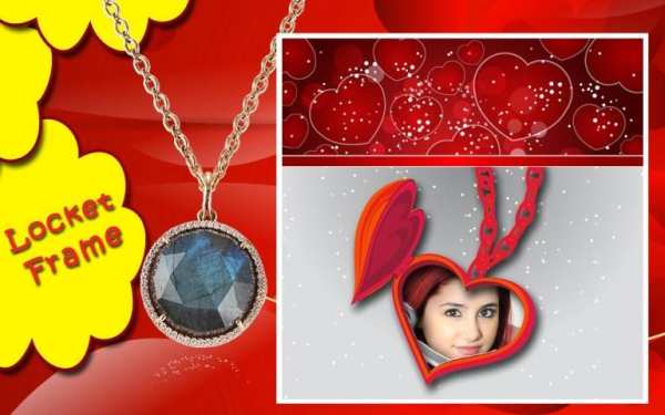 Beautiful Locket Photo Frames स्क्रीनशॉट 2