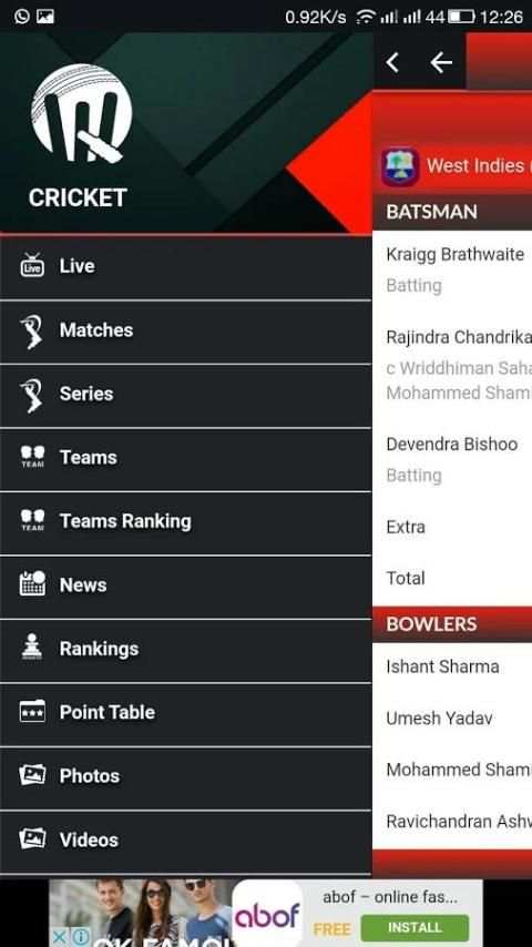 Cricket Buzz - live score fast screenshot 5