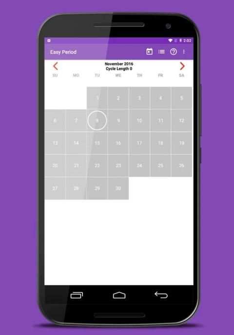 Ovulation & Period Calendar 7 تصوير الشاشة