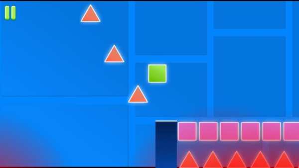 Geometry cube Dash adventure скриншот 1