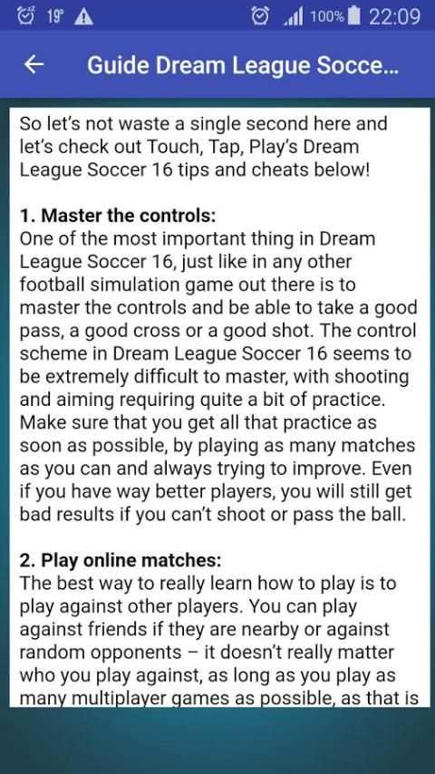 Guide Dream League Soccer 2017 screenshot 2
