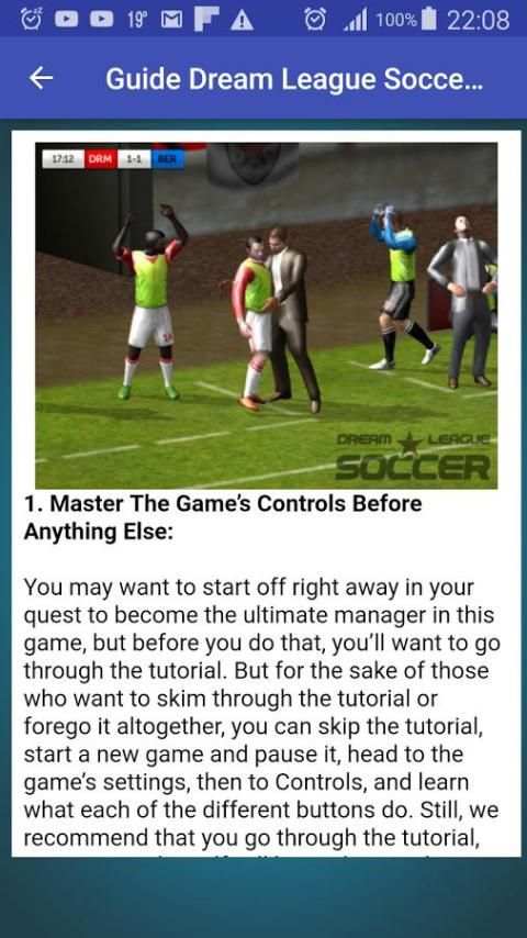 Guide Dream League Soccer 2017 screenshot 3