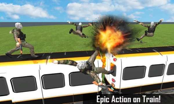 Helicopter Flying Train Sniper screenshot 14