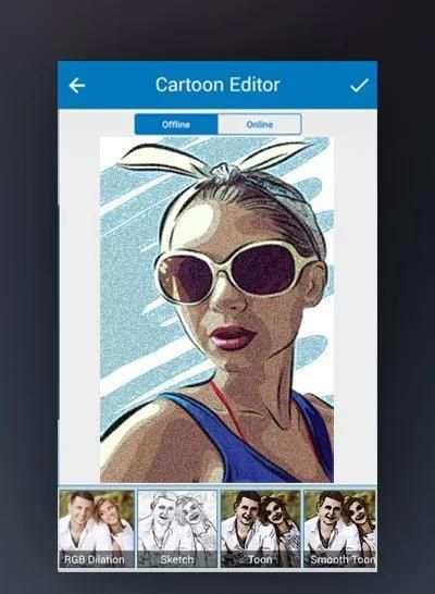 Cartoon Photo Filter Editor скриншот 1