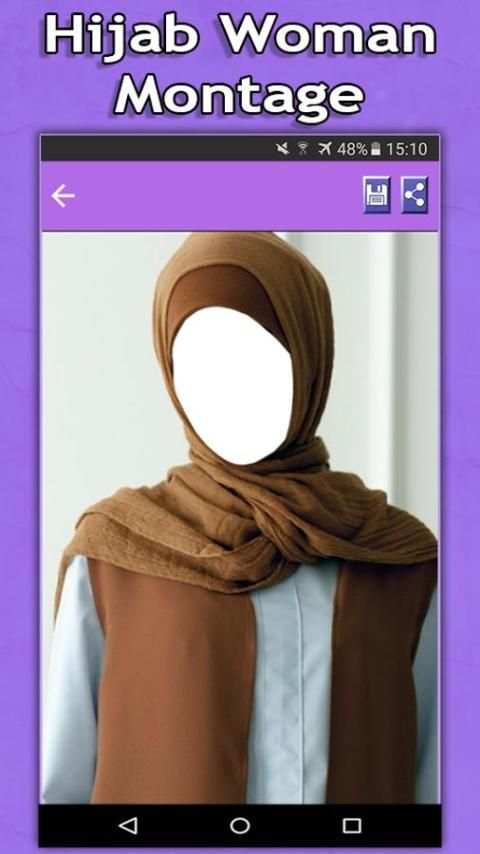 Hijab Woman Montage screenshot 6