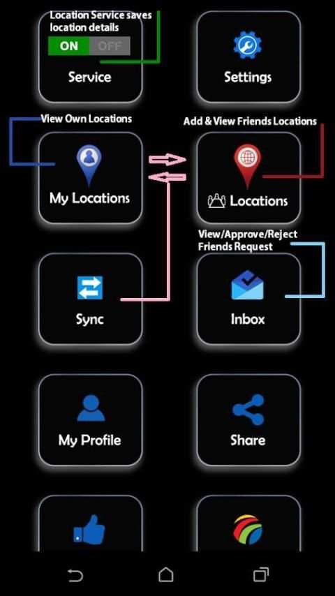 Shared Location Tracker скриншот 9