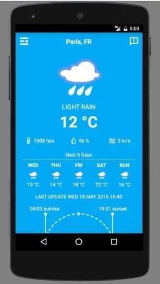 Météo Paris स्क्रीनशॉट 5