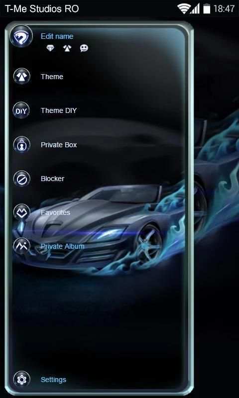 Speed Car GO SMS screenshot 2