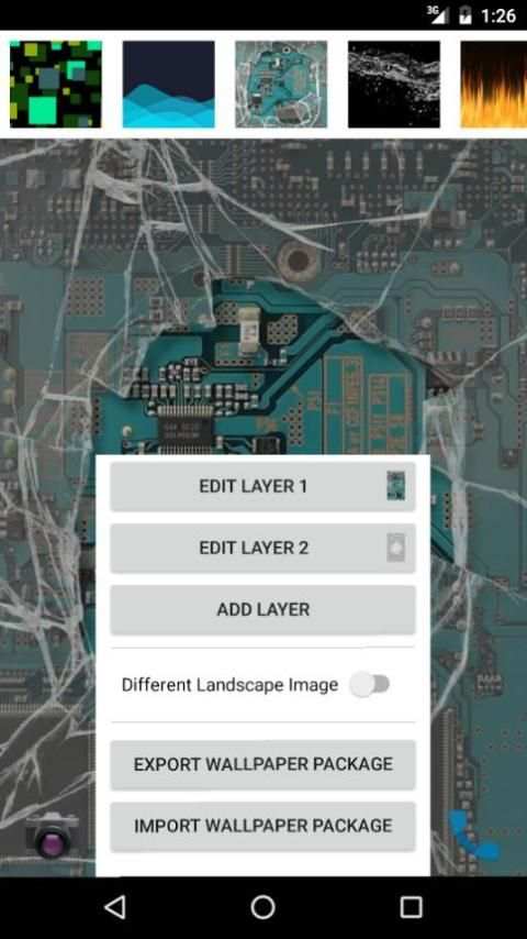 ParallaPaper FREE 3 تصوير الشاشة