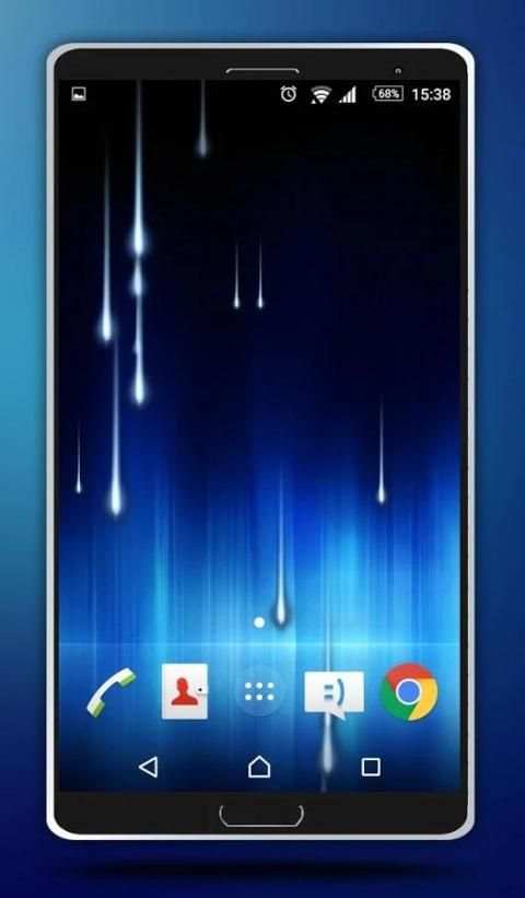 Star Rain Live Wallpaper स्क्रीनशॉट 4
