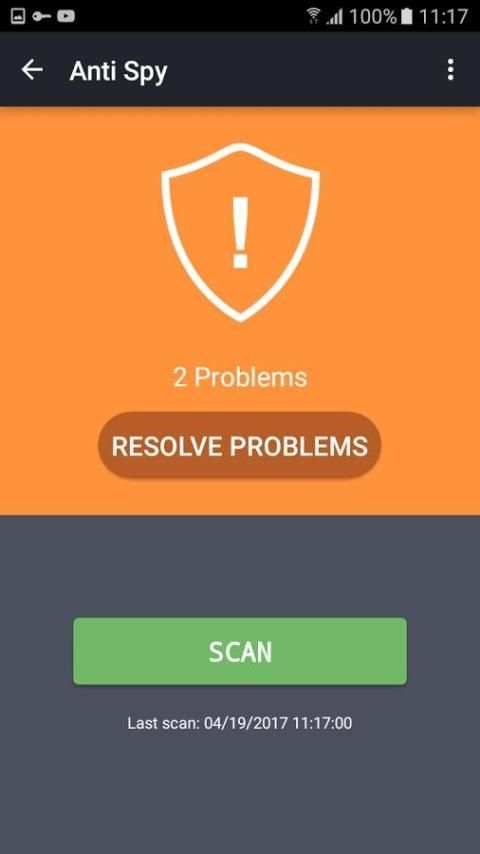 Anti Spy App скриншот 1