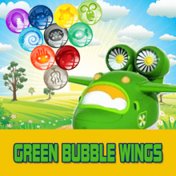 Green Bubble Wings أيقونة