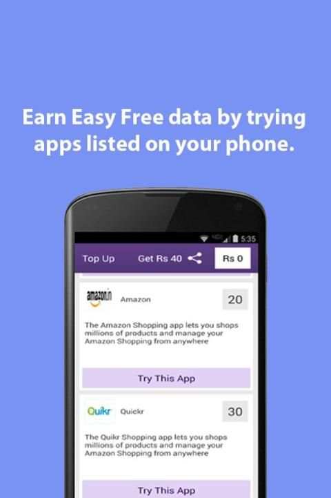 Free data recharge screenshot 5