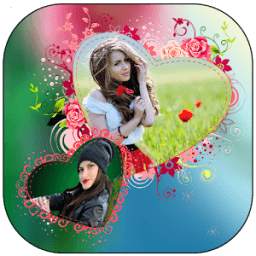 Love Dual Photo Frame