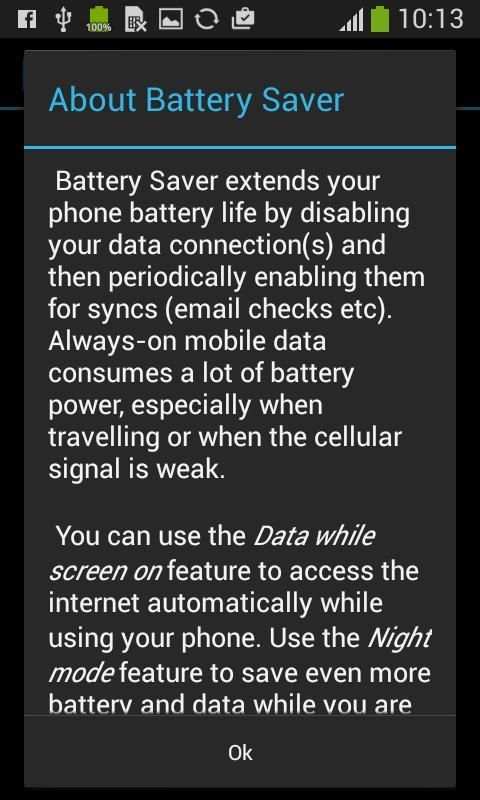 Battery Saver скриншот 5