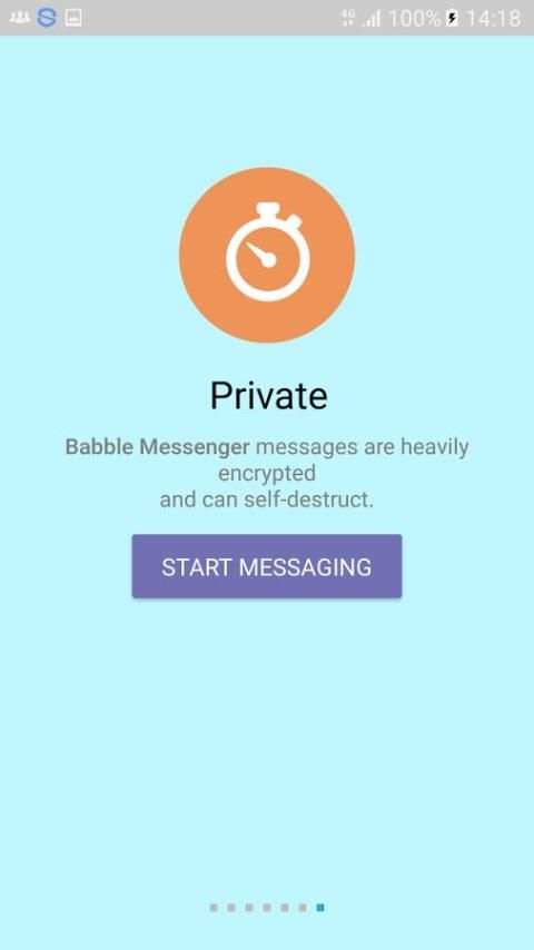 Babble Messenger screenshot 2