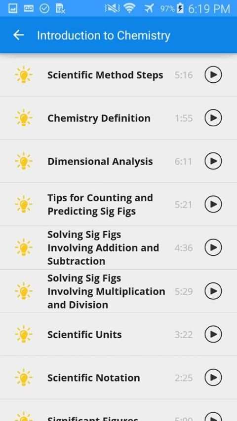 Chemistry tutoring videos screenshot 3