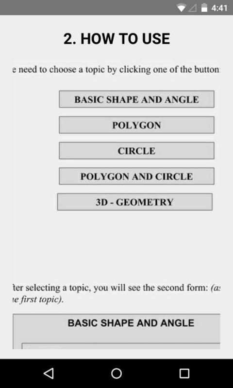 Basic Geometry स्क्रीनशॉट 3