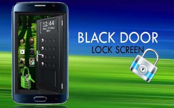 Black Door Screen lock 4 تصوير الشاشة
