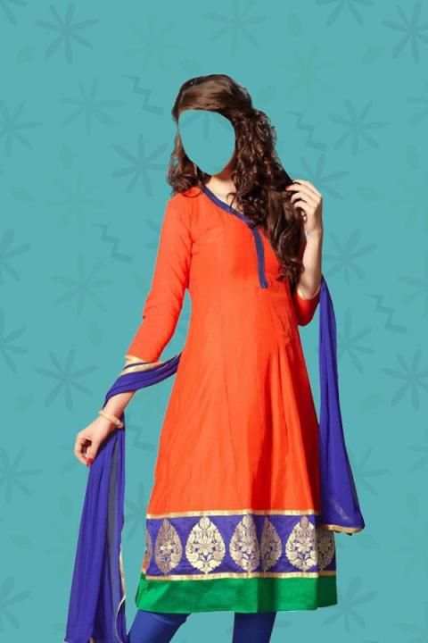 Salwar Kamiz Woman Photo Suit 3 تصوير الشاشة