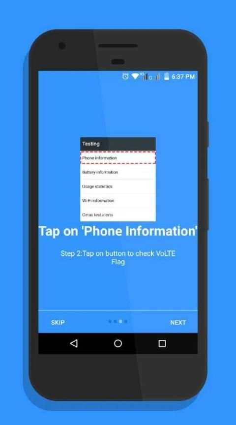 VoLTEify - VoLTE Checker(Jio) 5 تصوير الشاشة