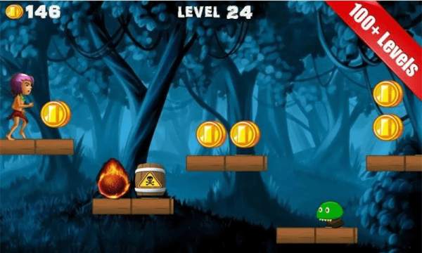 Jungle Castle Run скриншот 1